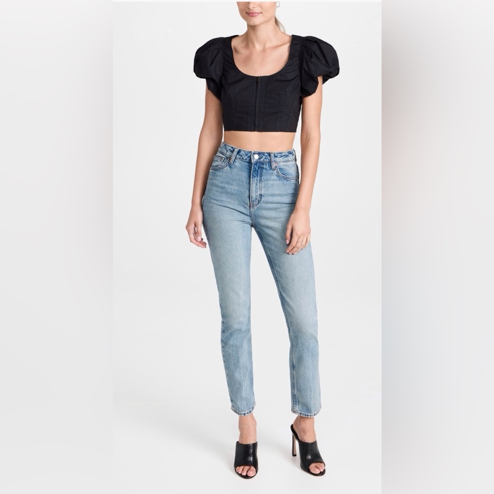 Reformation Liza Ultra High Rise Straight Jeans size 28